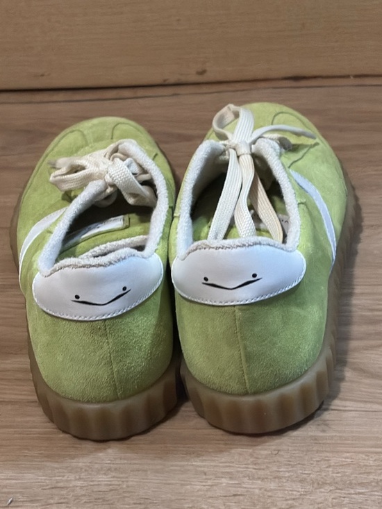 Shoes - Voile Blanche Women's INES sneakers in a lime-white